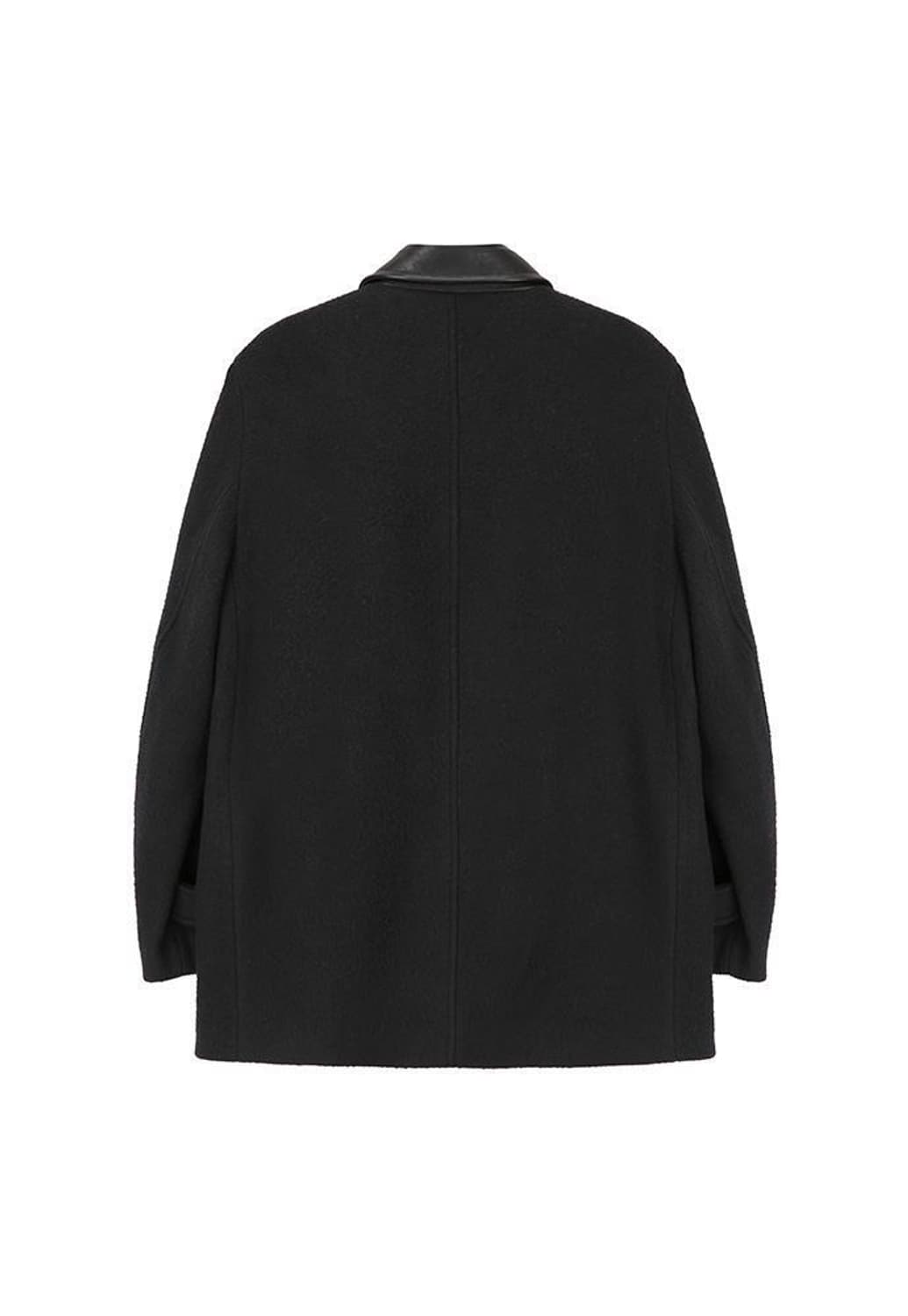 아트이프액츠 레더카라 하프코트 상품이미지2