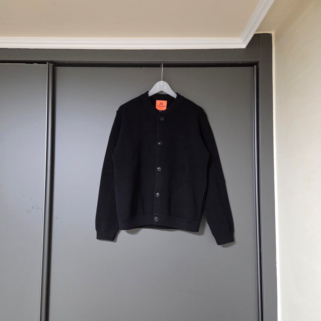 (거의 새제품) [M] 안데르센안데르센 스키퍼 자켓 블랙 / 가디건 상품이미지1