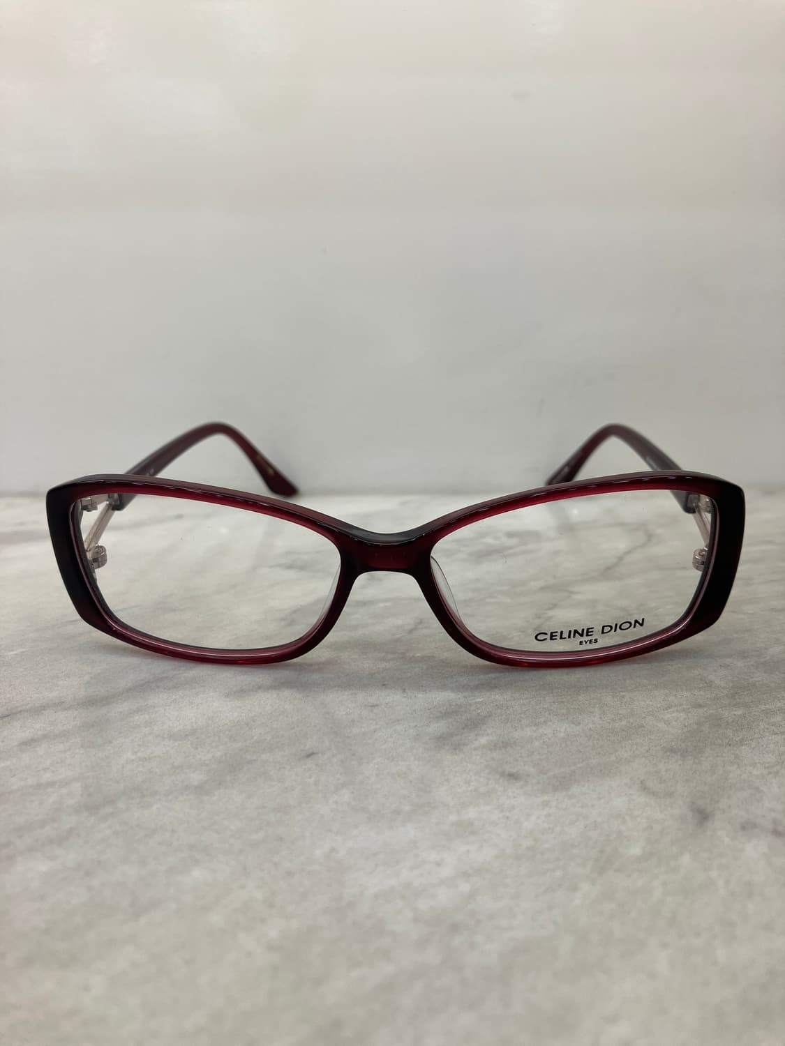 셀린디옹 Celine Dion 바이올렛 소프트 스퀘어 큐빅 뿔테 안경 상품이미지7