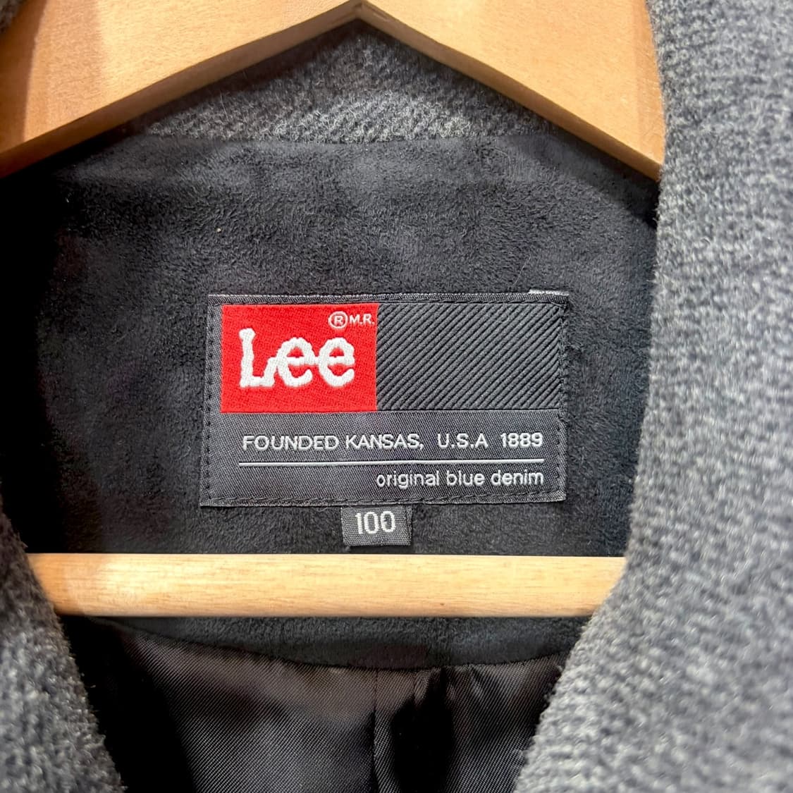 90s Lee 싱글 브레스티드 코트 (L) 상품이미지3