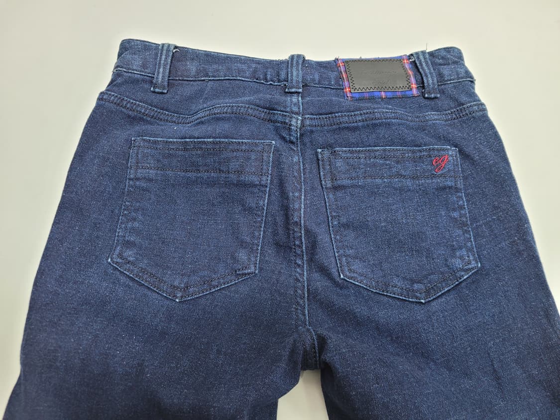 EGOIST 에고이스트 절개라인 부츠컷 청바지/ 여 55 투톤 중청 
 상품이미지5