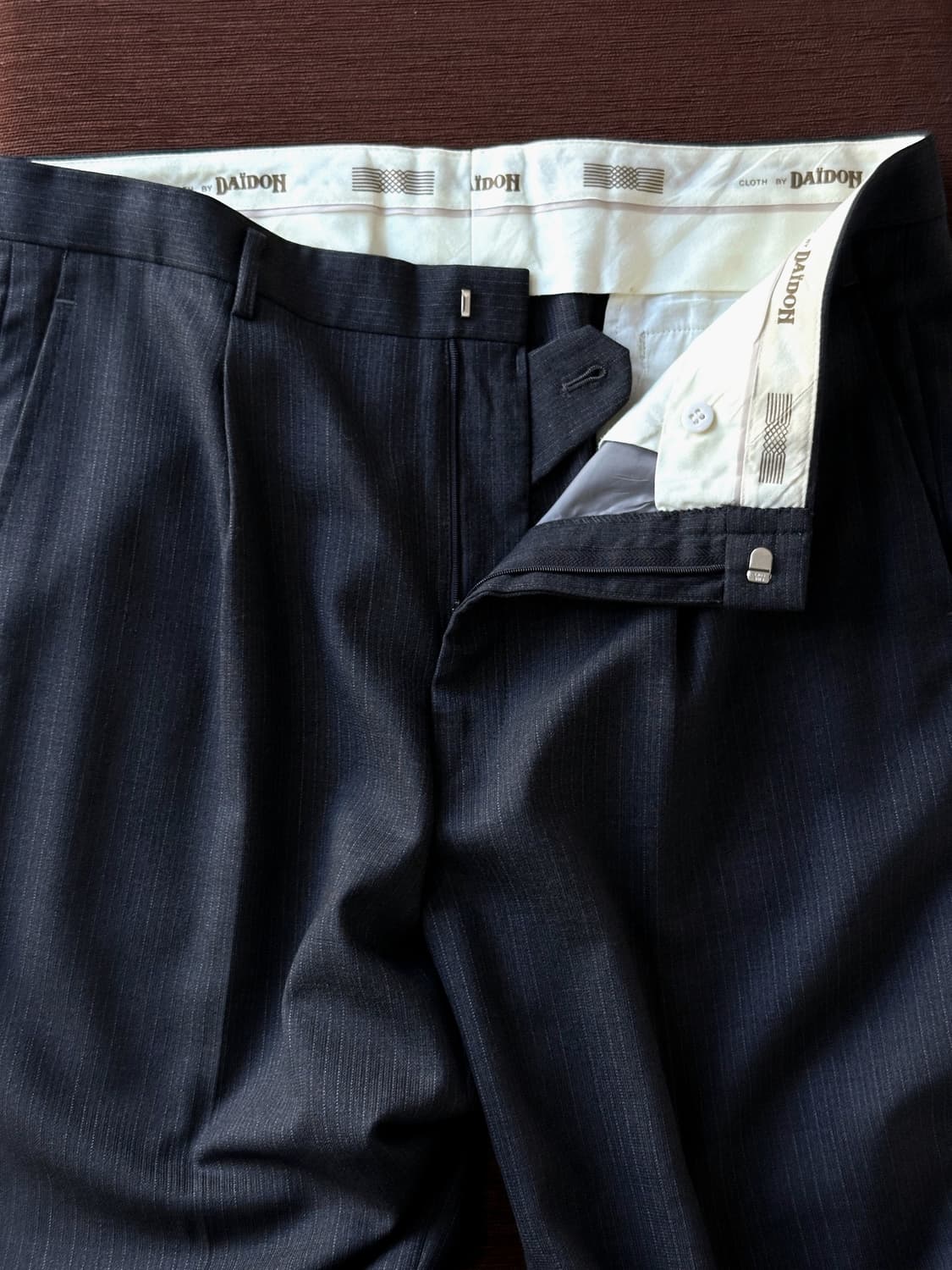 1 pleats multi patterned wool trousers 상품이미지4