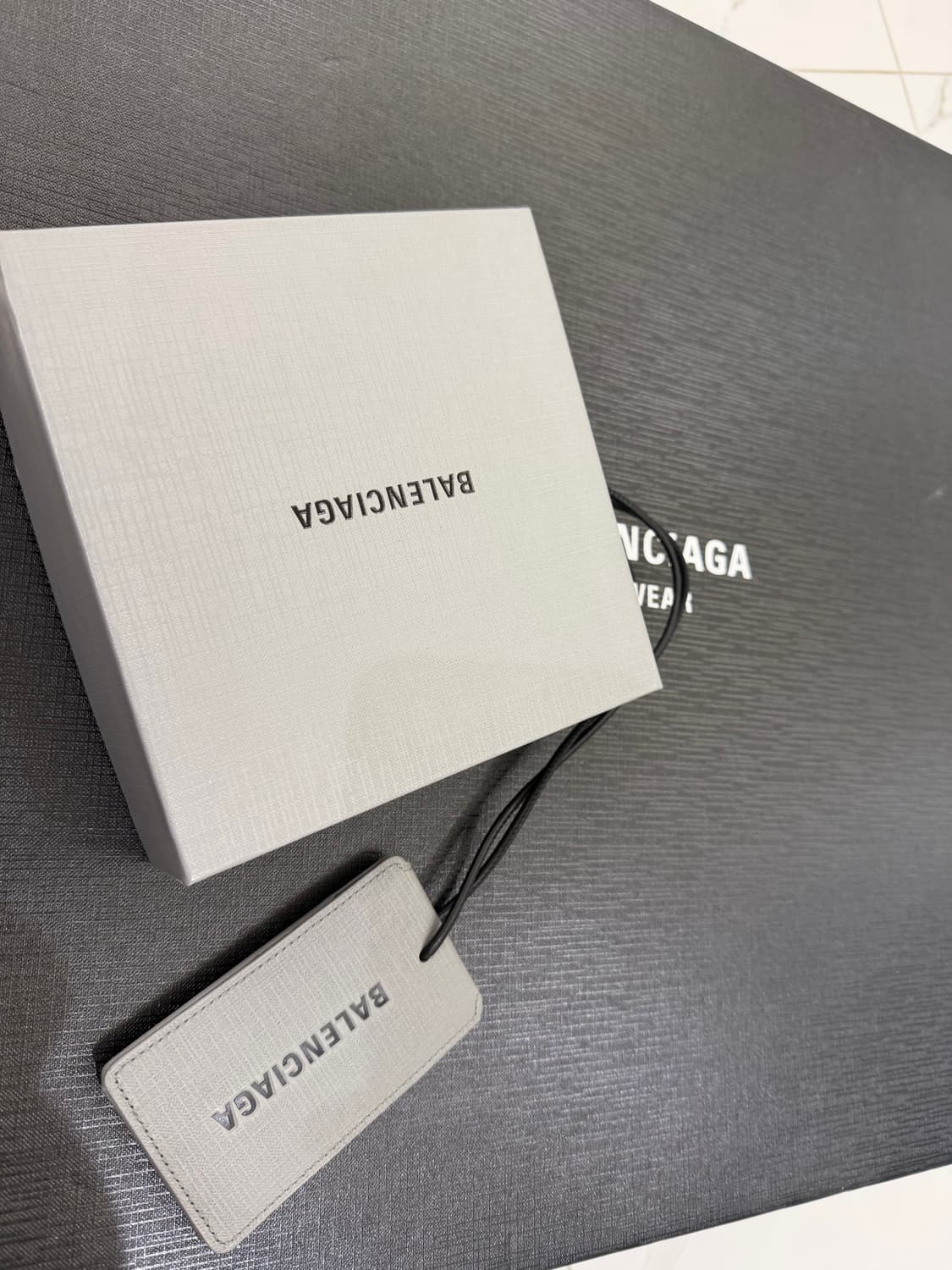 발렌시아가 가죽태그 브로치, 키링, 참 상품이미지5