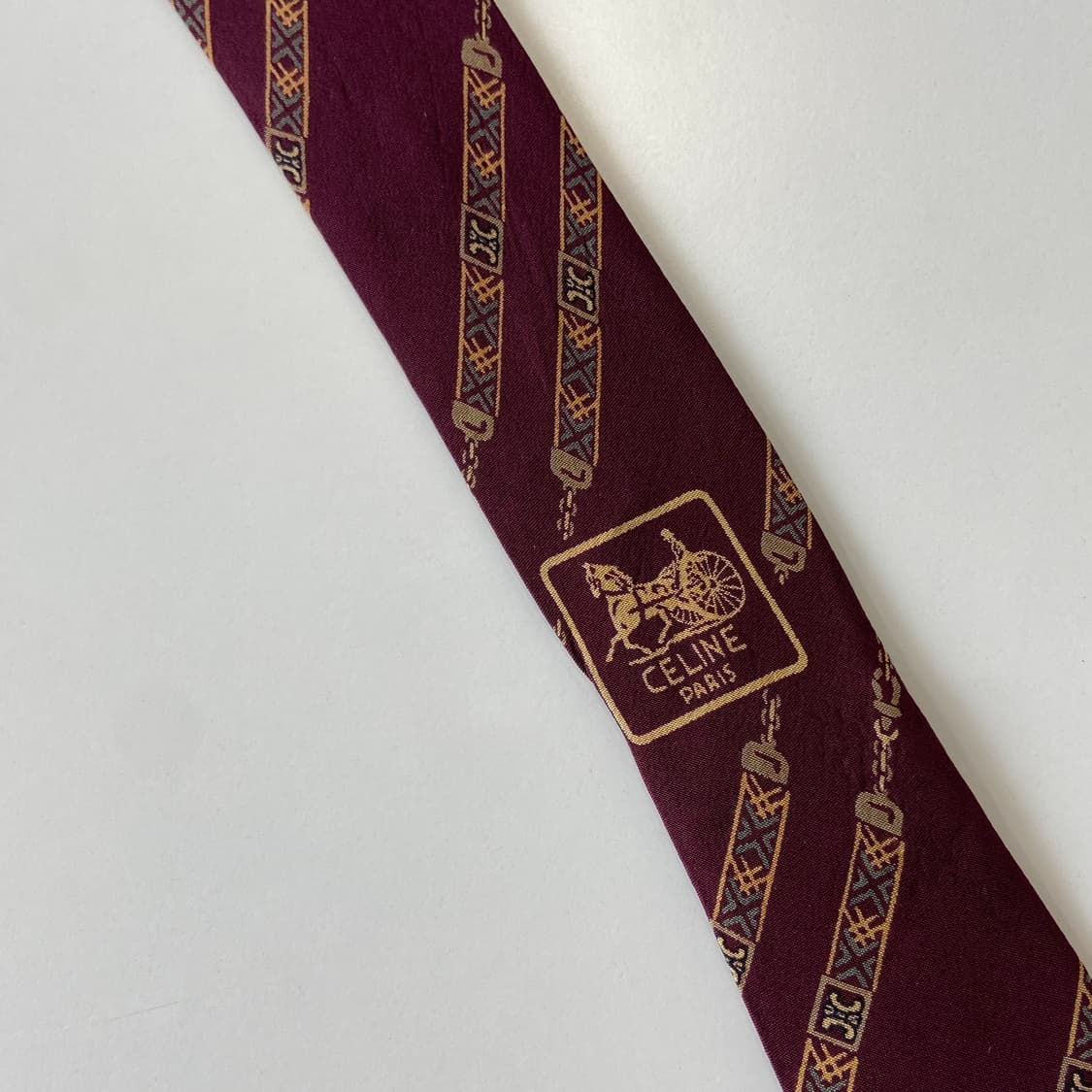 셀린느(celine) 모노그램 명품 정품 넥타이 상품이미지10