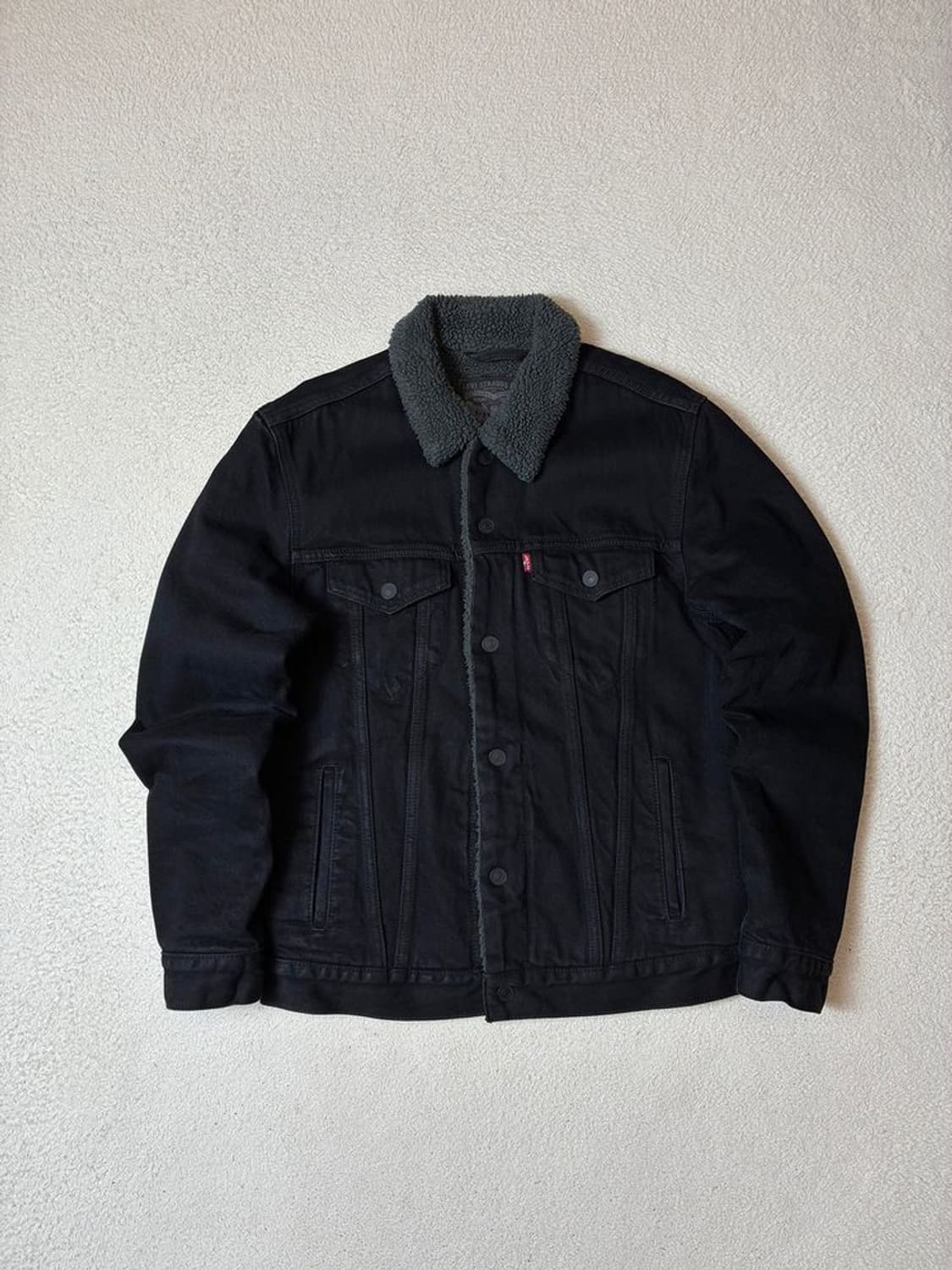 리바이스 00's 양털 워시드 데님 트러커 자켓 PN7934 상품이미지1