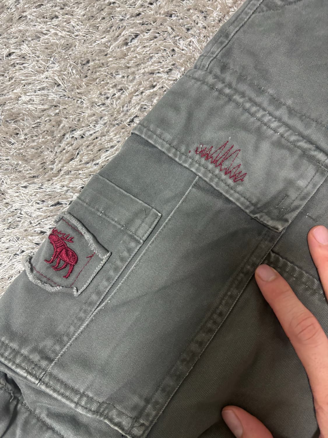 아베크롬비 카고 반바지 34사이즈 상품이미지3