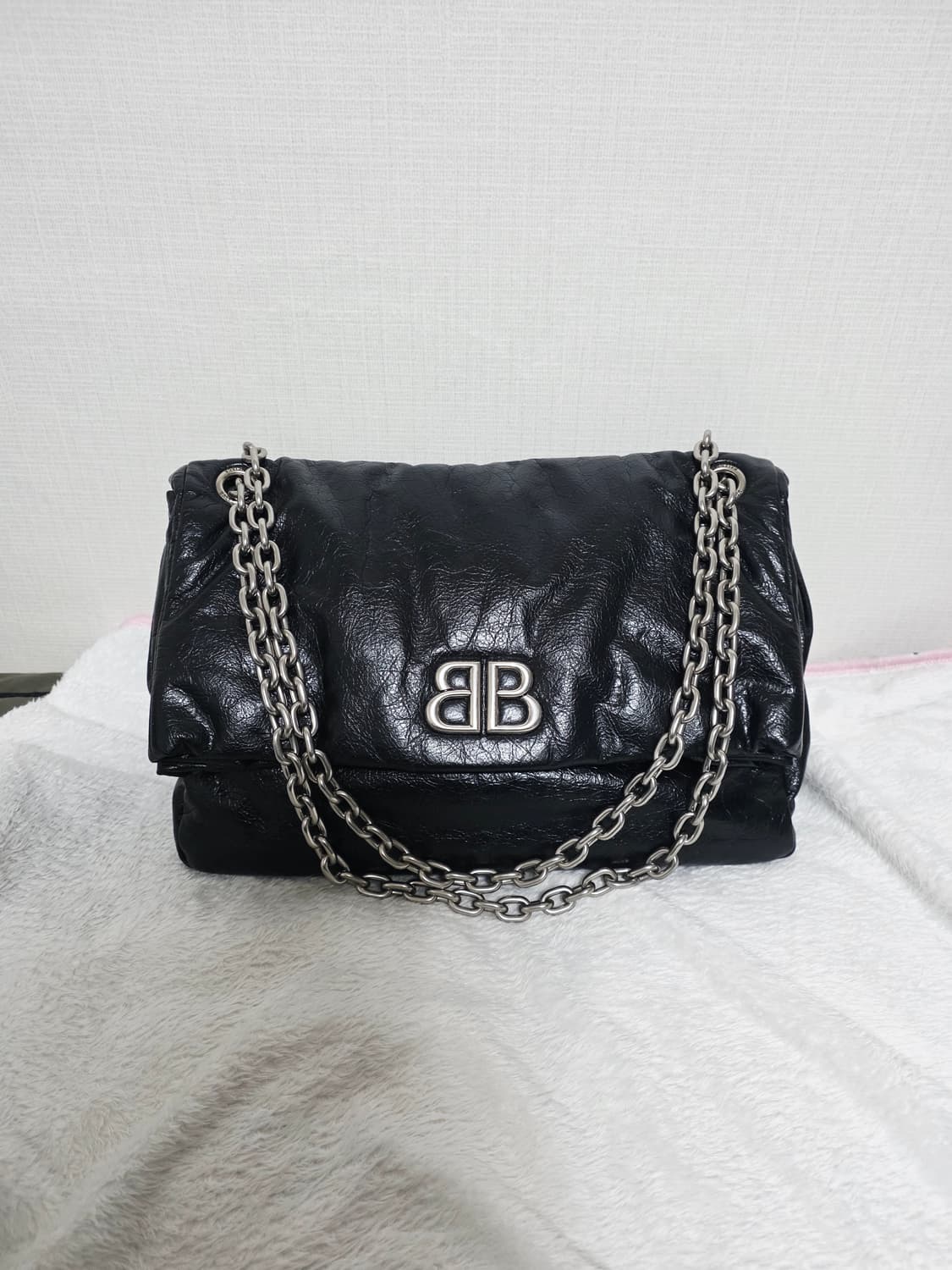 발렌시아가 모나코백 은장 미디움 상품이미지1