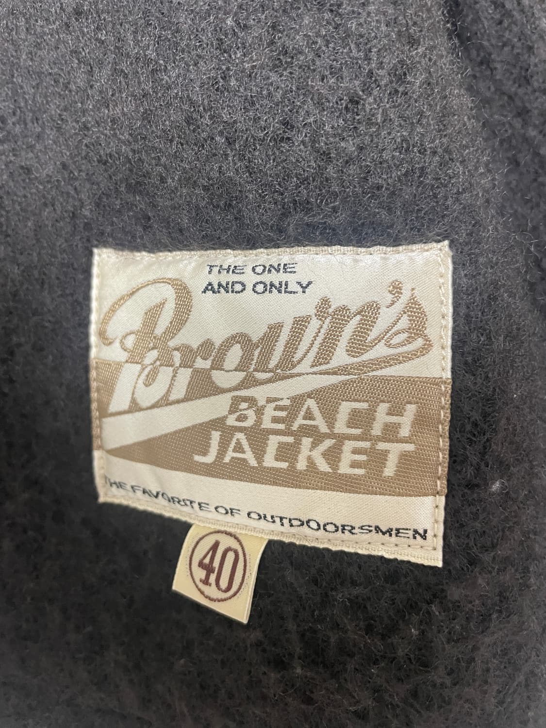 브라운스 비치 자켓 40 사이즈 browns beach jacket 상품이미지6