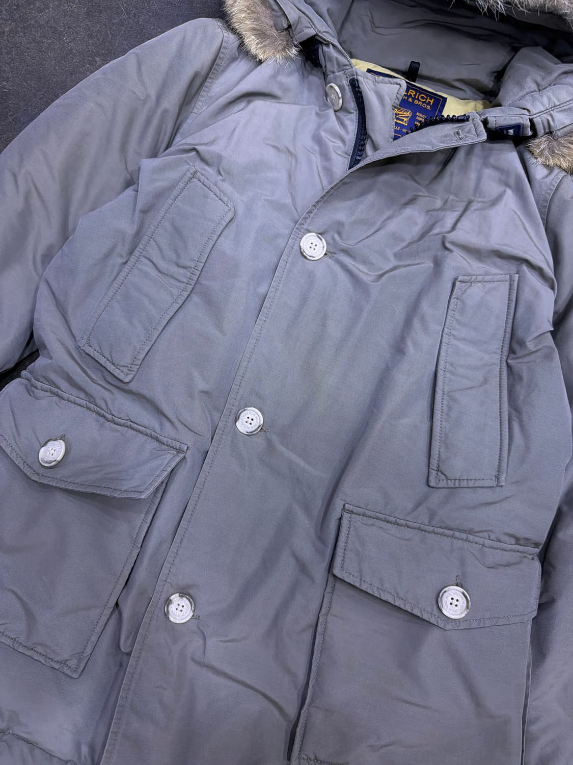 울리치 아크틱 코요테 퍼 패딩 파카 S 상품이미지4