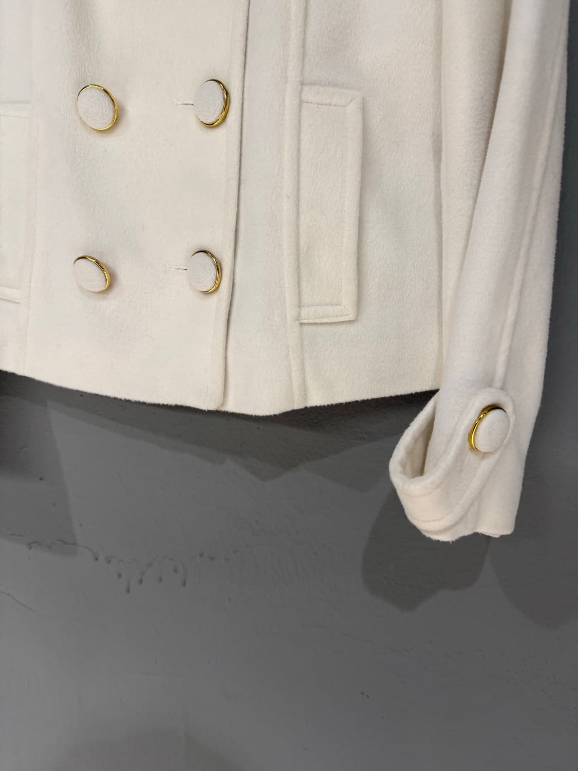 Jpn vintage 히메갸루 금장 더블버튼 코트 상품이미지3