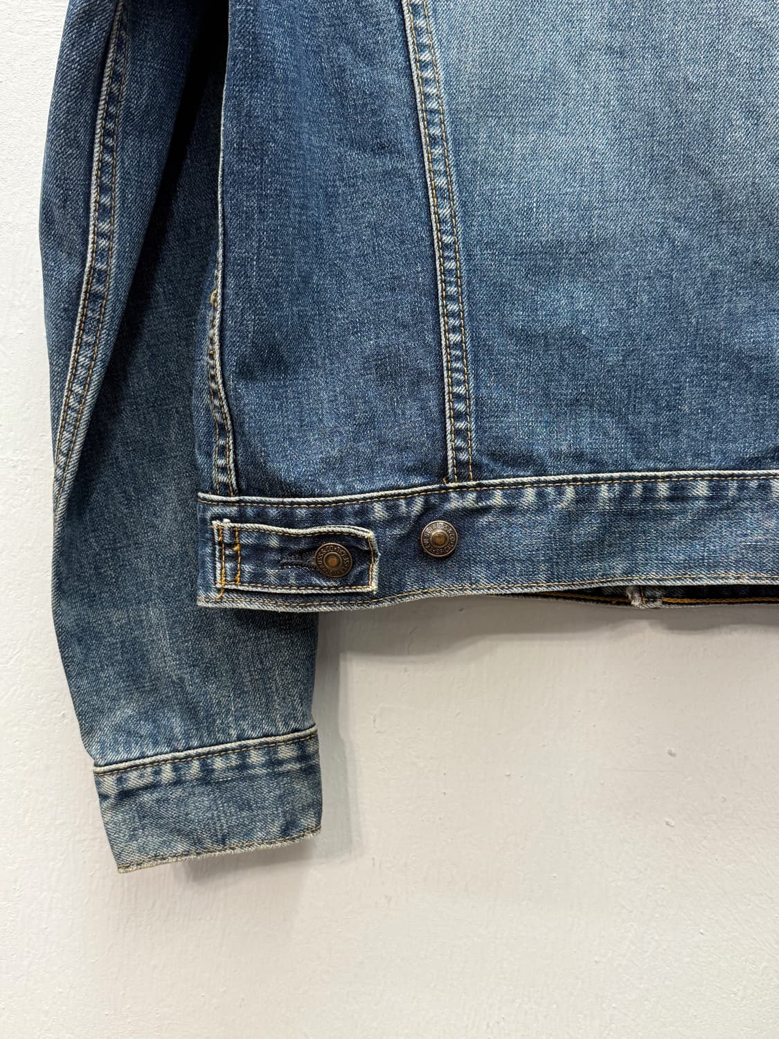 90s Levi's 78500 3rd Denim Trucker Jacke 상품이미지6
