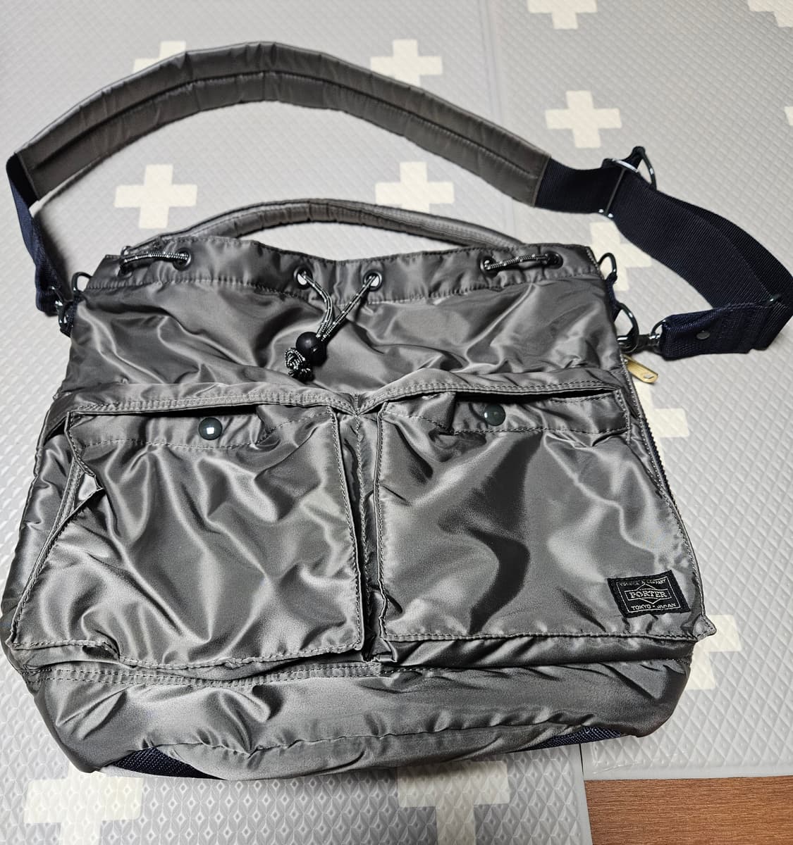 포터 투웨이툴백 실버그레이 L사이즈 상품이미지1