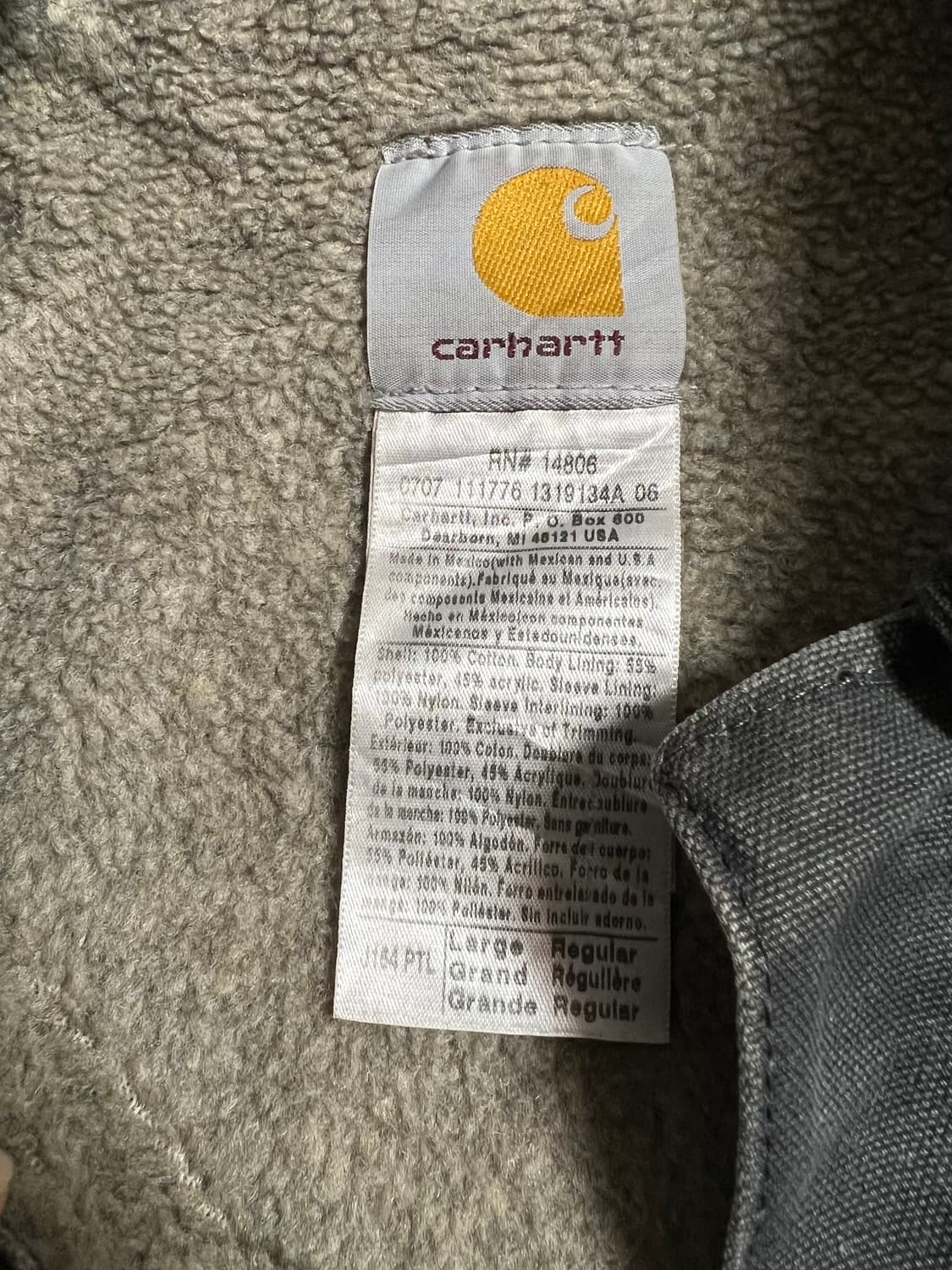 칼하트 j164 ptl large 상품이미지4