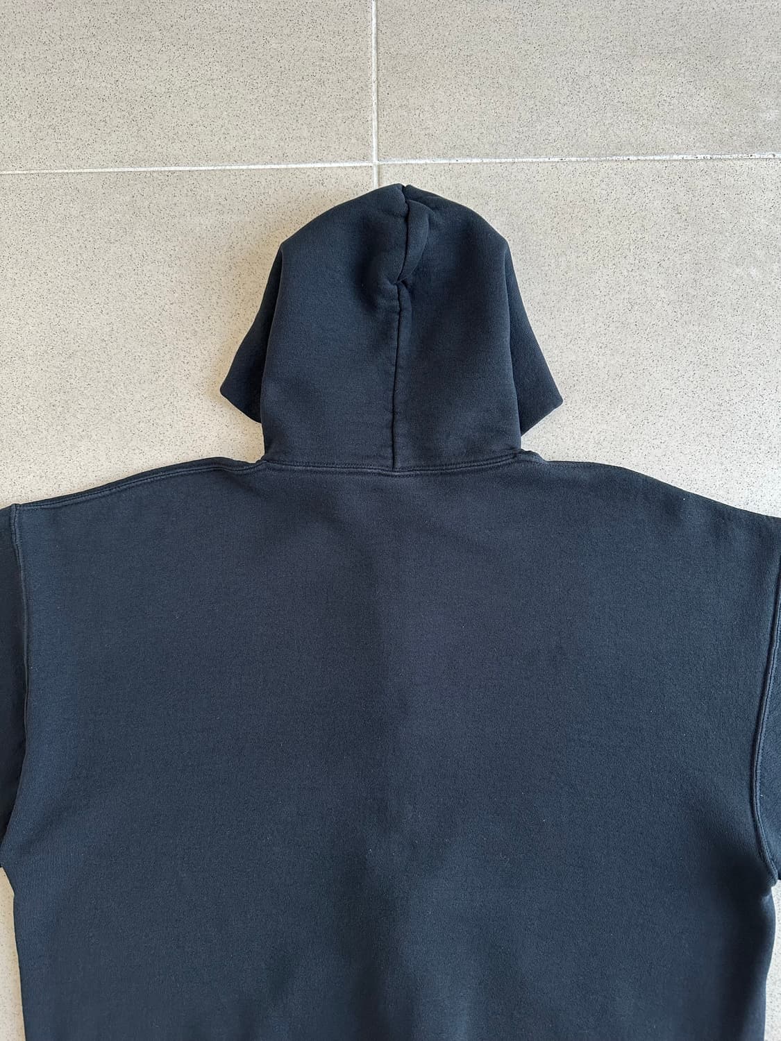 빈티지 러셀 후드집업 블랙 XL 상품이미지5