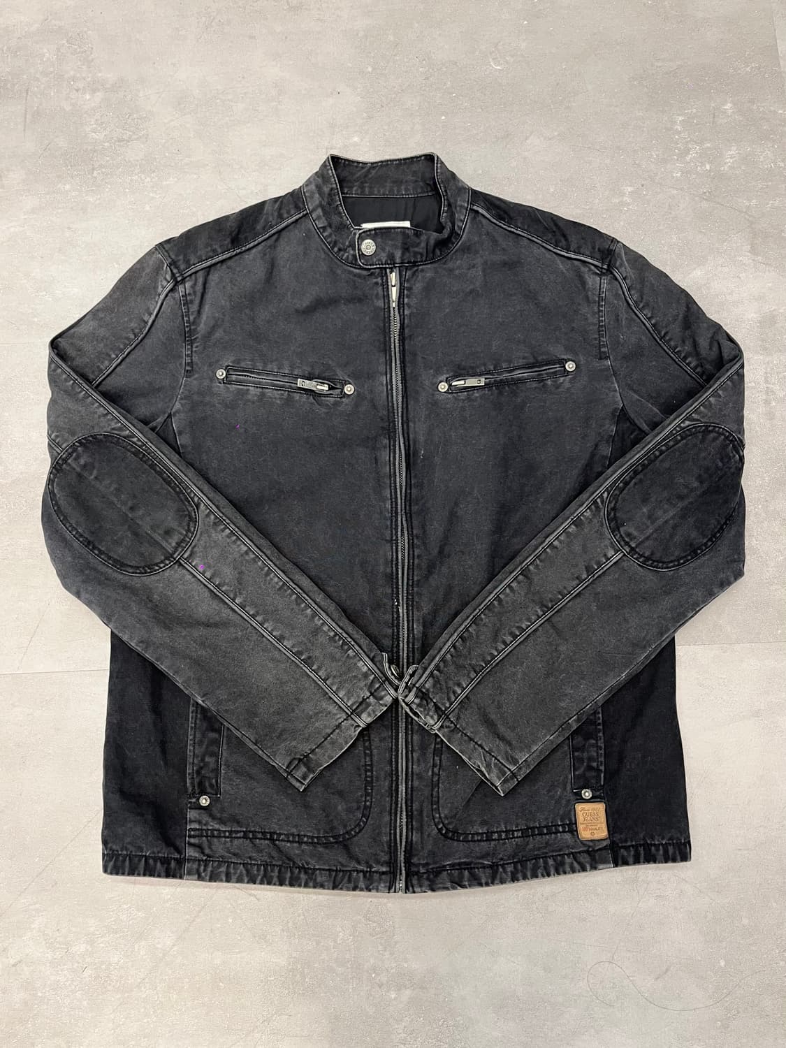 Guess black rider jean jacket 상품이미지1