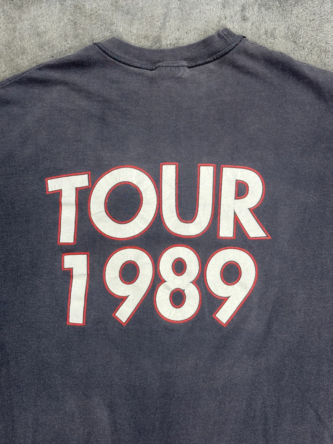 1989' Eiddie Money No Control 투어 티셔츠 L 상품이미지4