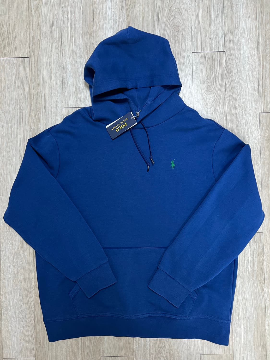 (XL) 폴로 더블니트 후드티 (기모X) 상품이미지1