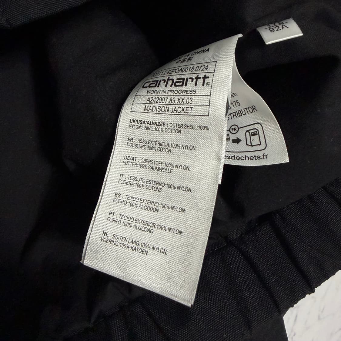 칼하트 Madison jacket M 상품이미지4