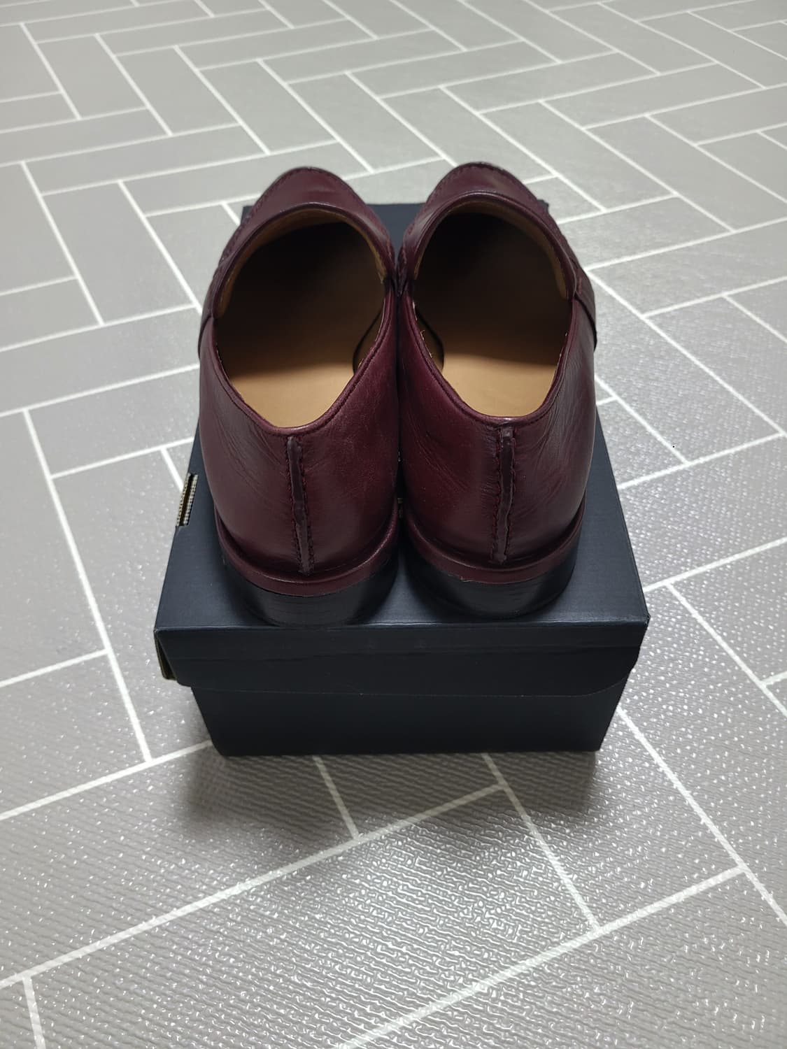 COS 코스 여성 레더 페니 로퍼 슈즈 255 상품이미지6