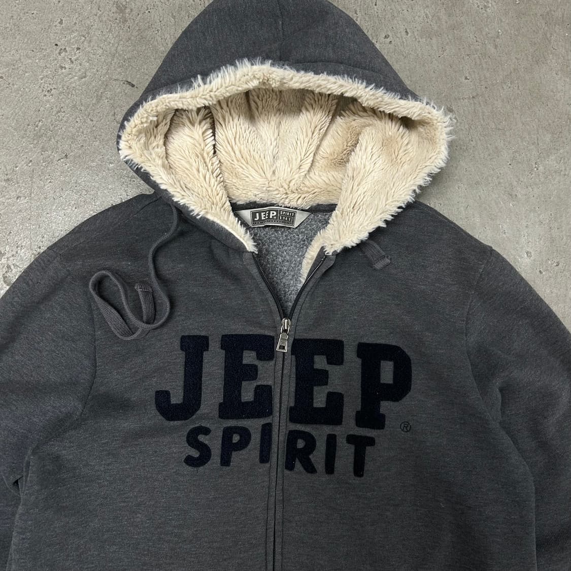 지프 양털 후드집업[1424] 상품이미지2