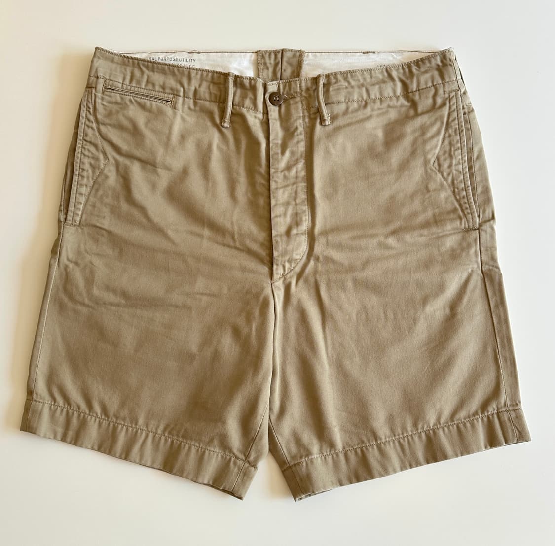 RRL 더블알엘 오피서 쇼츠 베이지 34사이즈 신품급 상품이미지4