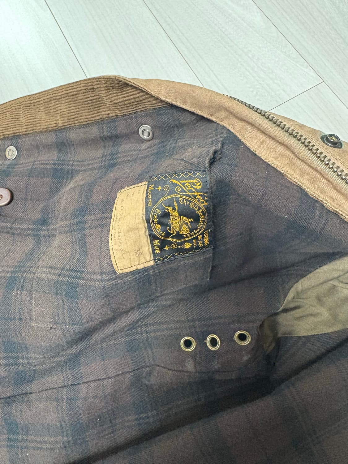 올드조 왁스 헌팅자켓 38 상품이미지6