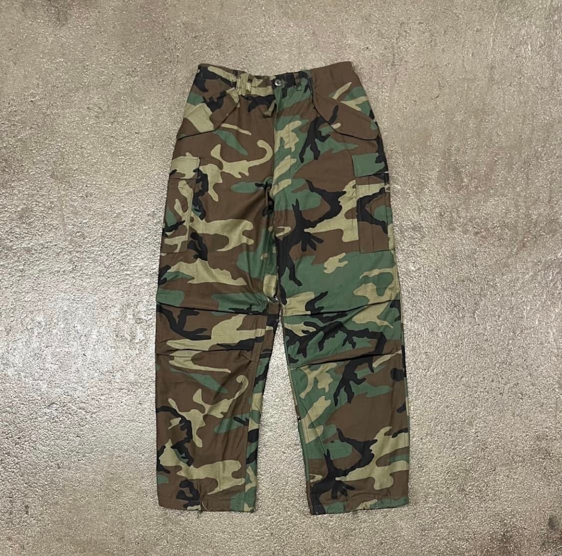 (M/L)80's 미군 m65 우드랜드 필드 팬츠 상품이미지1
