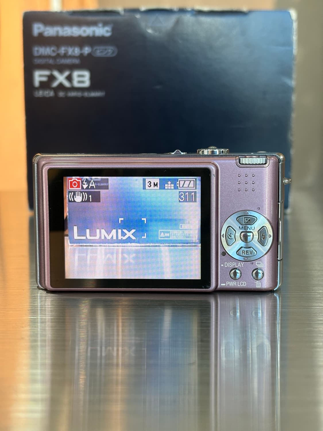 딸기우유/박스O)파나소닉 루믹스 DMC-FX8 핑크 빈티지디카 상품이미지3