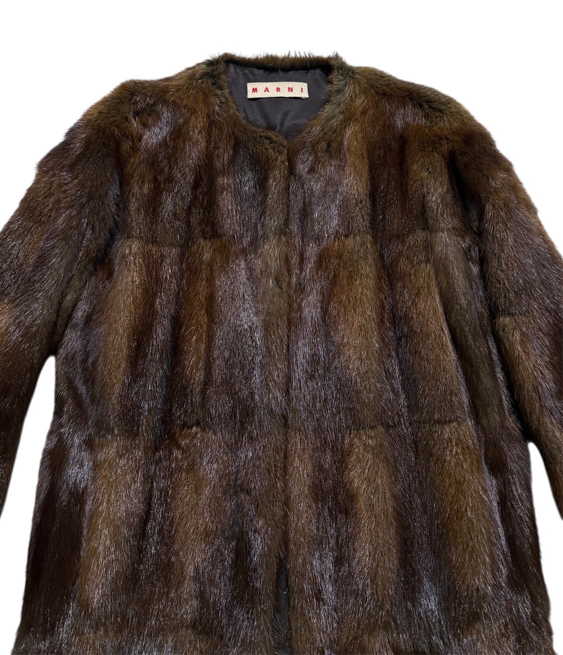 마르니 머스크랫 모피 퍼 코트 상품이미지6
