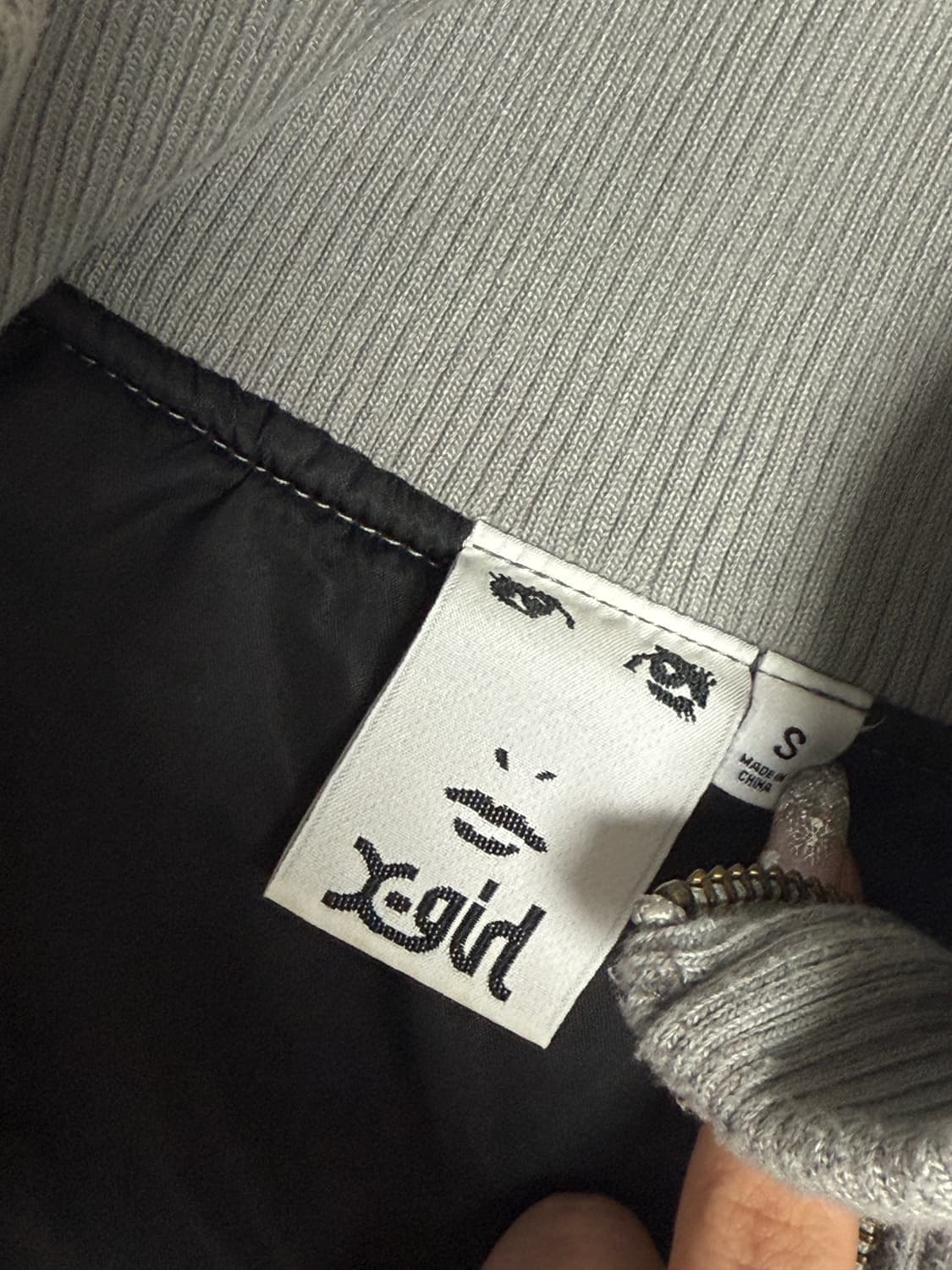 엑스걸 크롭 점퍼 s 상품이미지4