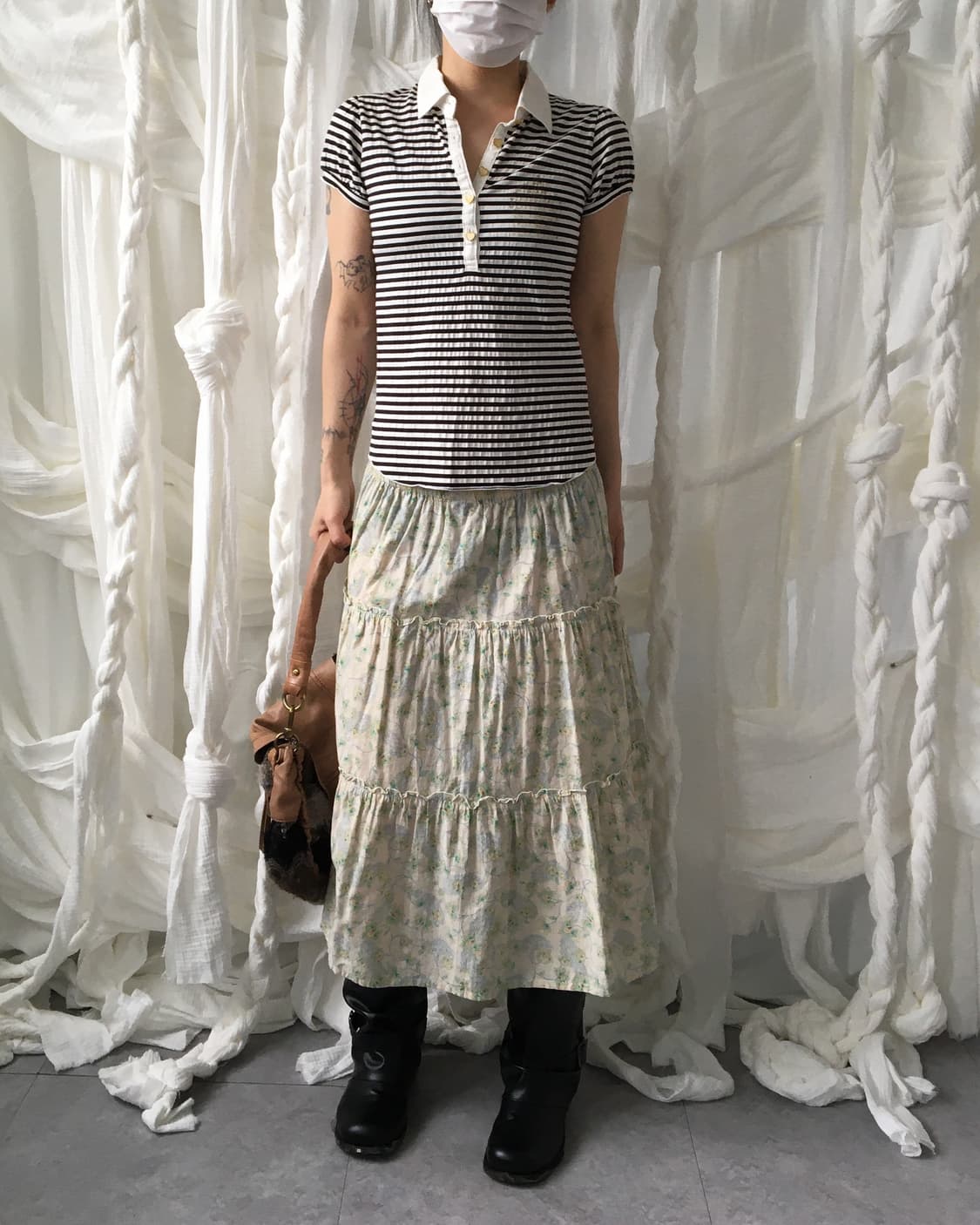 Stripe pattern pk t 상품이미지5
