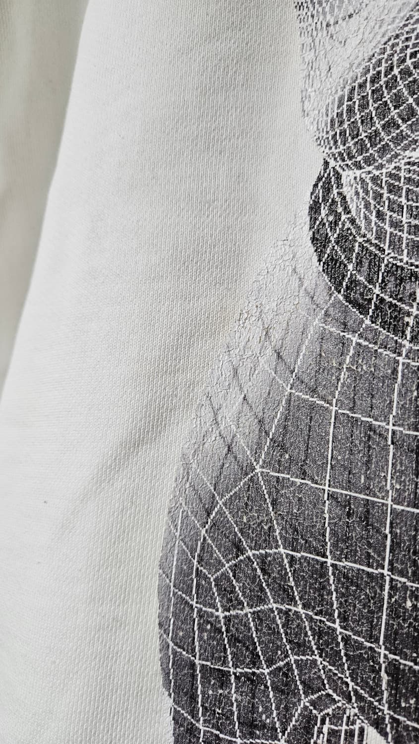 라이프워크 로고 스웻셔츠 화이트 L 상품이미지3