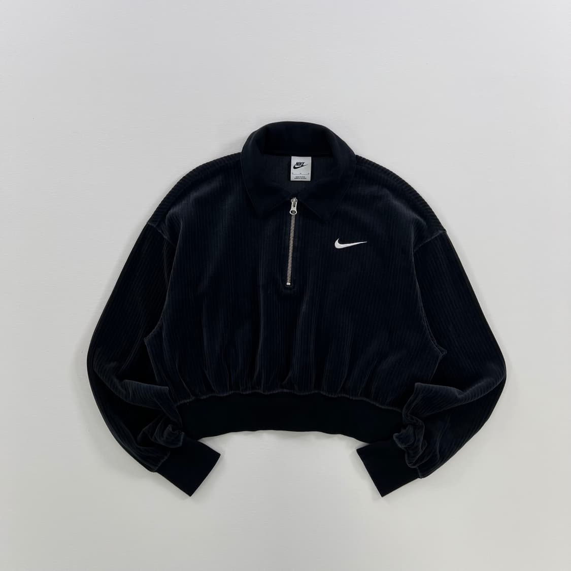 나이키 코듀로이 크롭 하프집업 상품이미지1