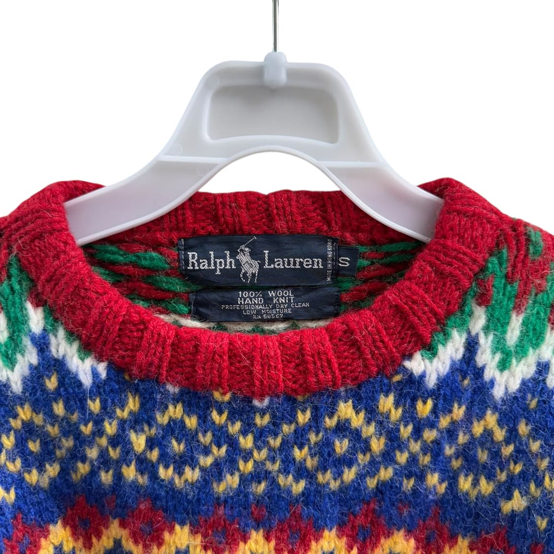 [S] 폴로 울100% 니트 상품이미지5