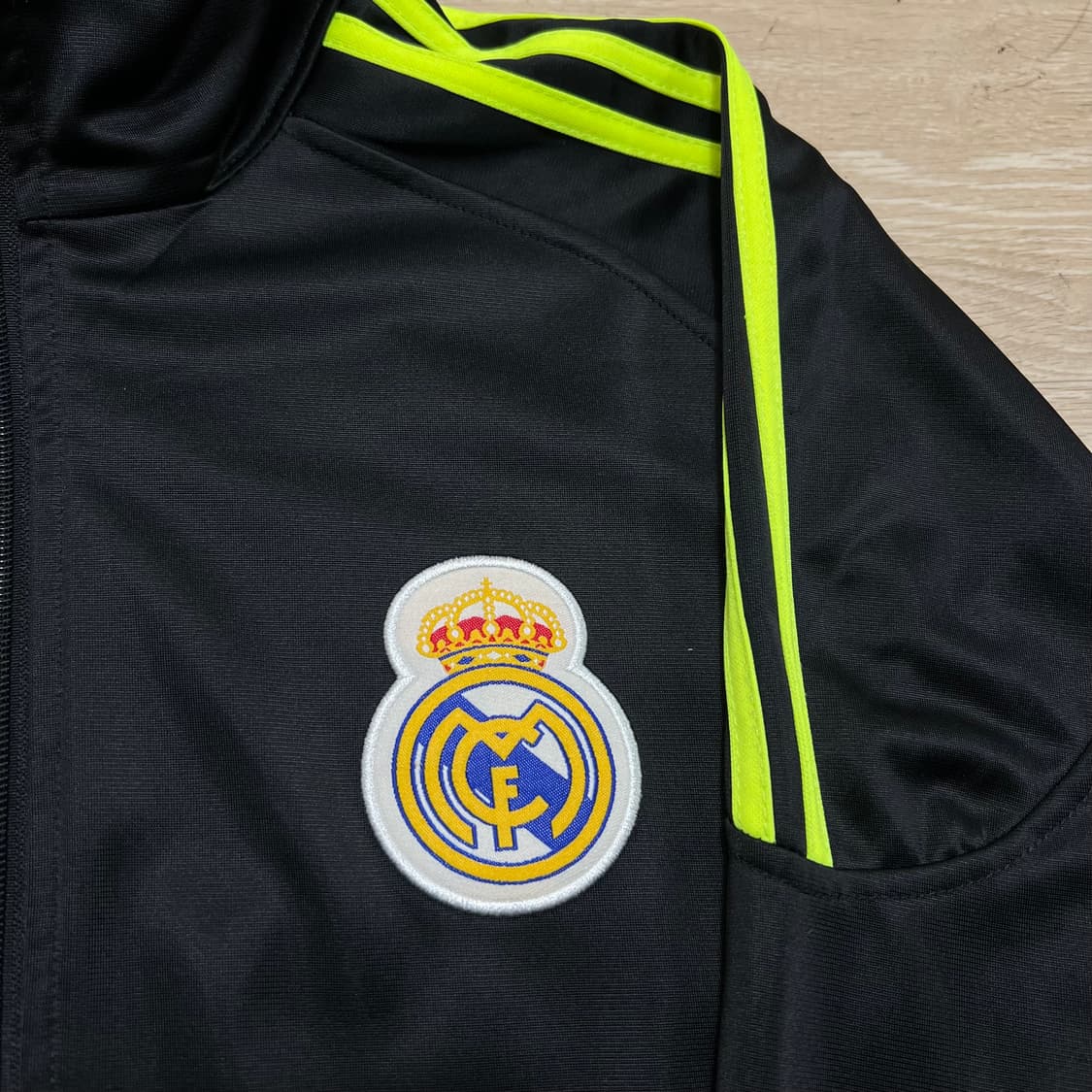 아디다스 레알마드리드 축구복 져지 트랙탑 자켓 [블랙] L/100 상품이미지6