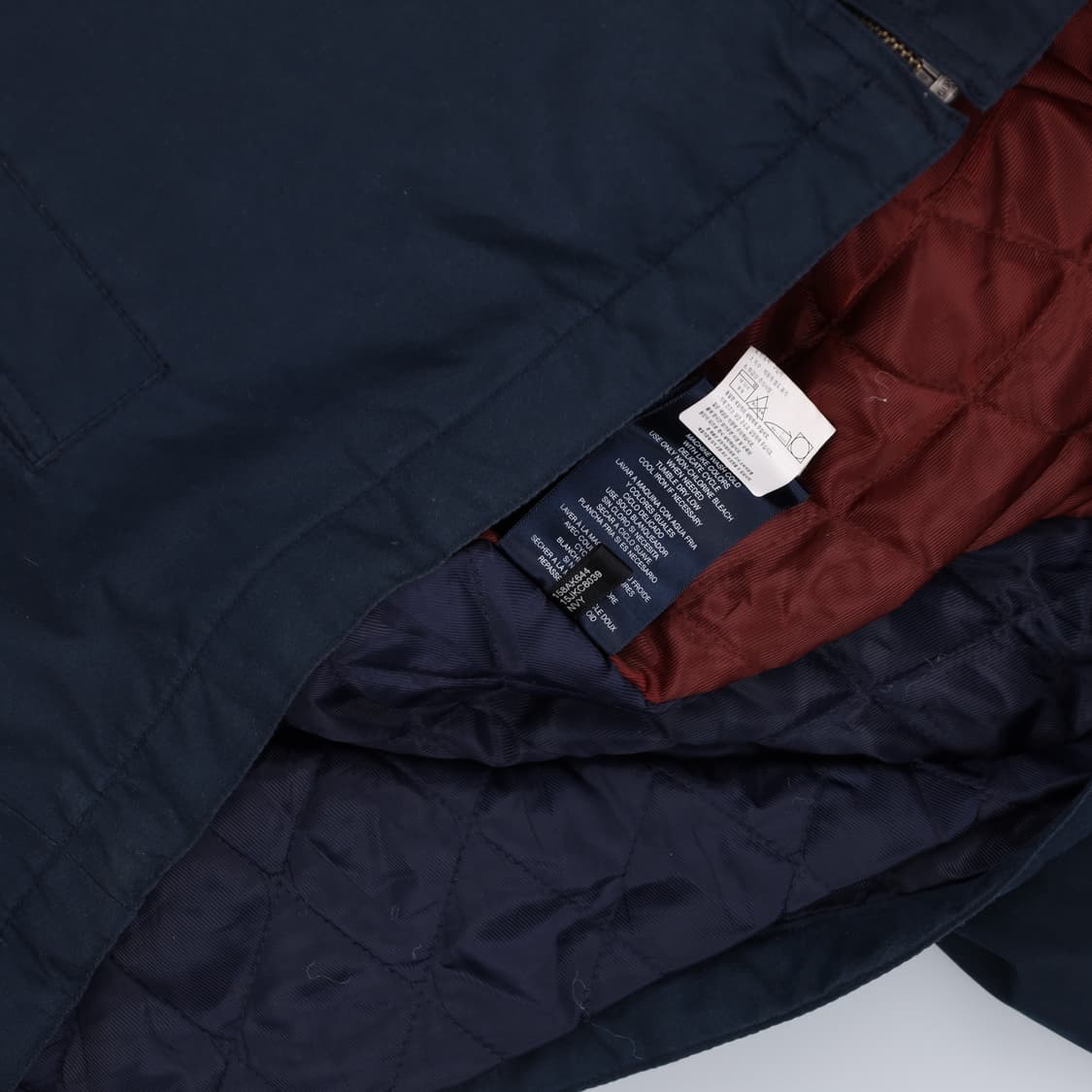 [M] 타미힐피거 네이비 블루종 자켓 1103HR2 상품이미지8