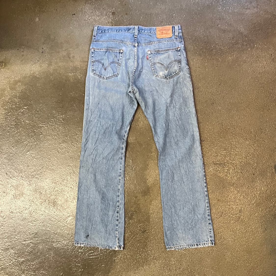 Levis517 리페어 데님 부츠컷 (35“) 상품이미지4