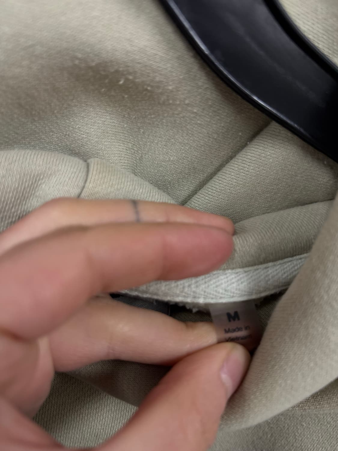 피어오브갓 에센셜 크롭 커스텀 후드티 상품이미지5