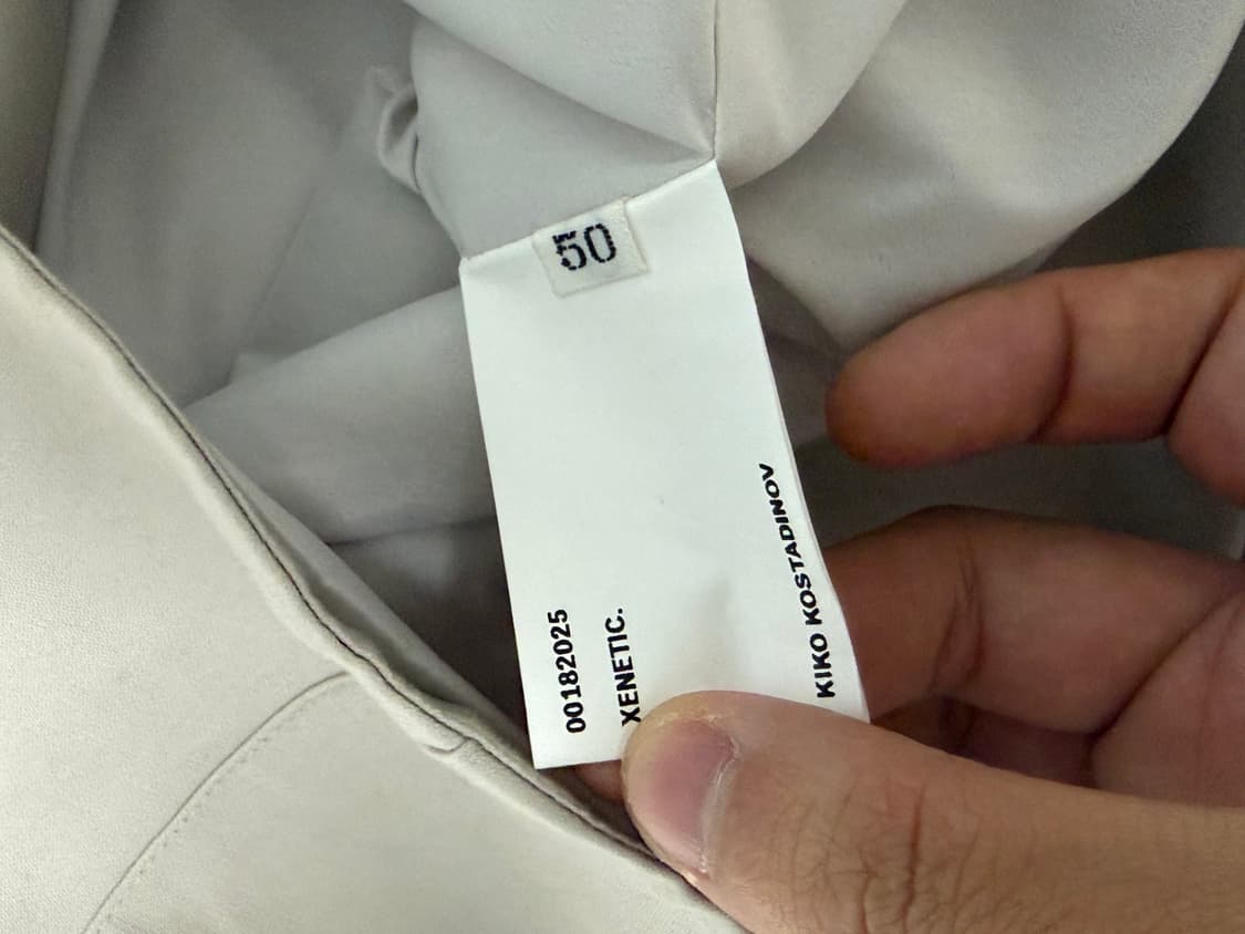 (50) 25ss 키코 코스타디노브 자파 크롭 자켓 아이보리 상품이미지6