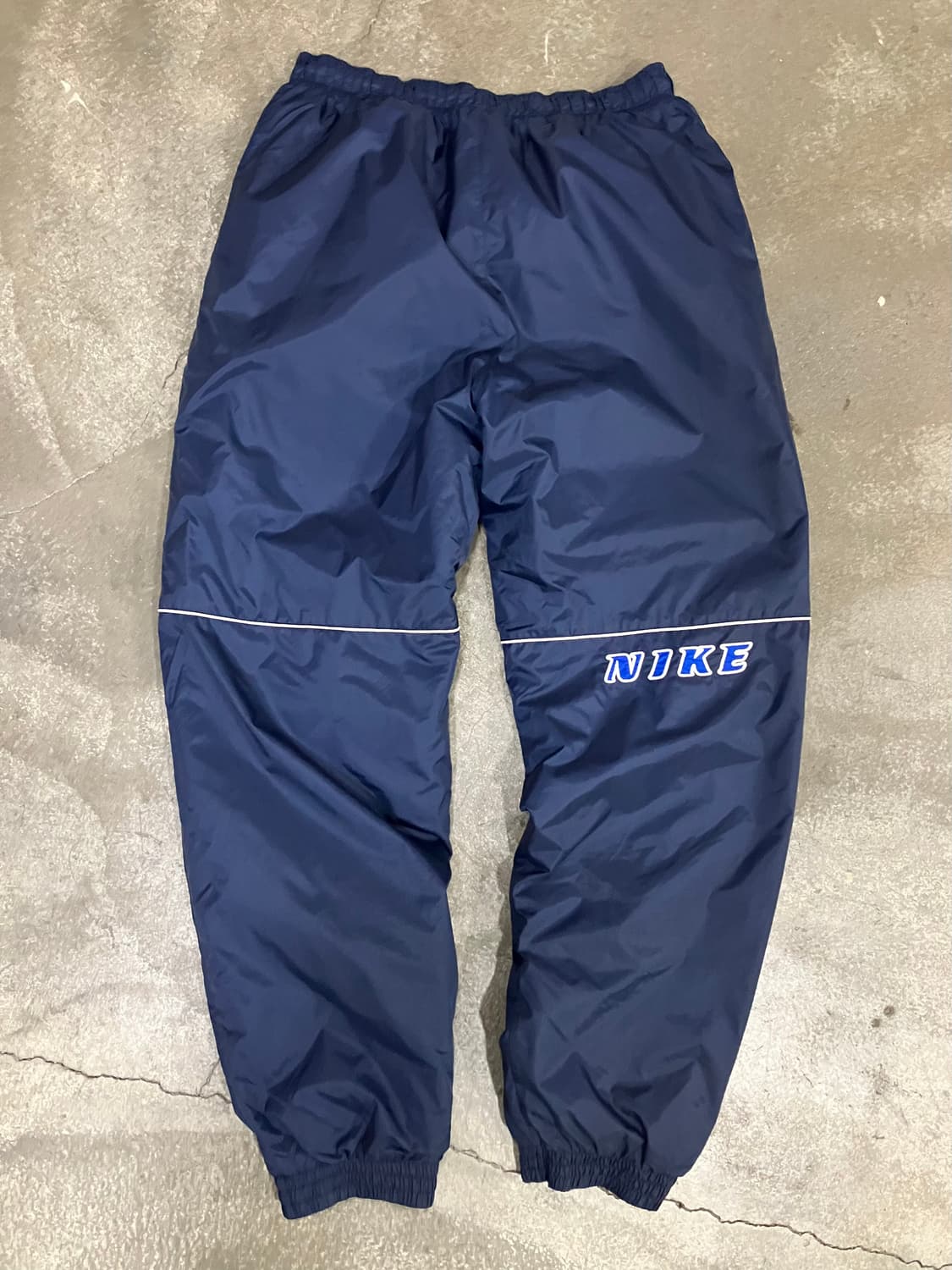 N224 나이키 로고 누빔 팬츠 빈티지 상품이미지2