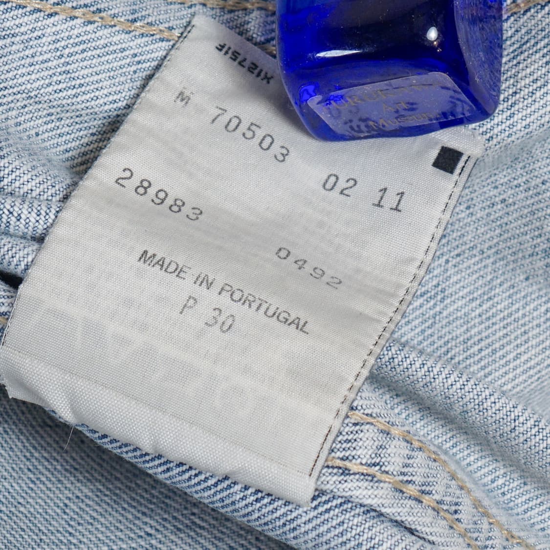 쿠쿠베베 X 리바이스 리메이드 데님자켓 상품이미지9