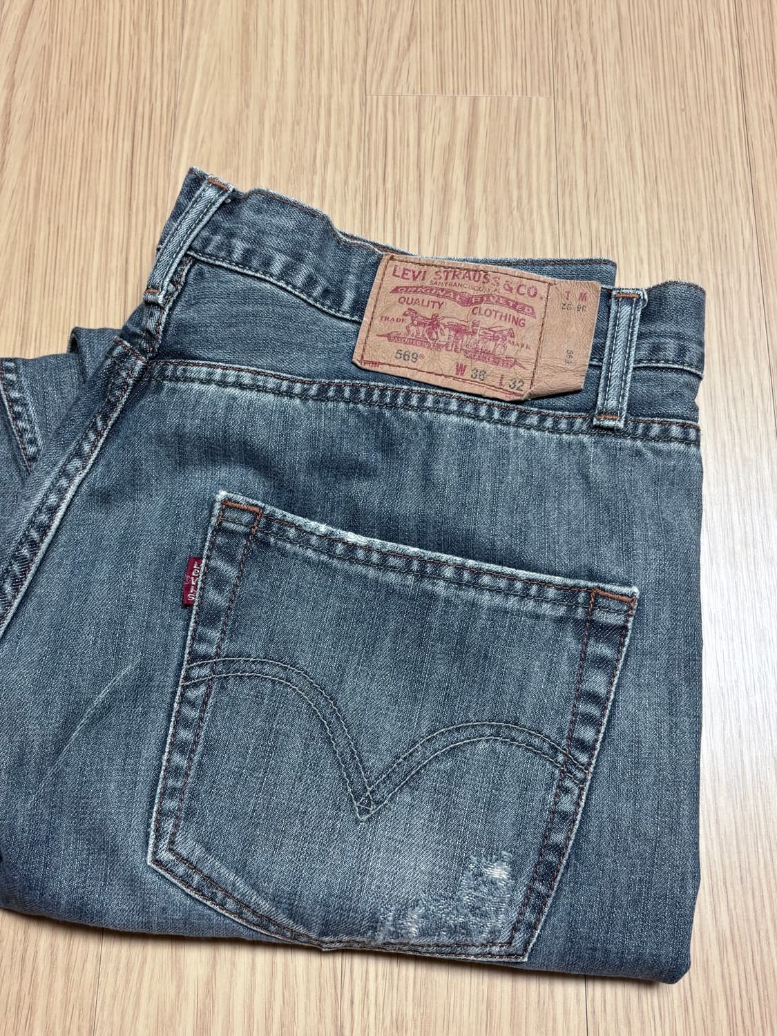 리바이스 00s 569 루즈 스트레이트 데님 MEXICO🇲🇽 상품이미지1