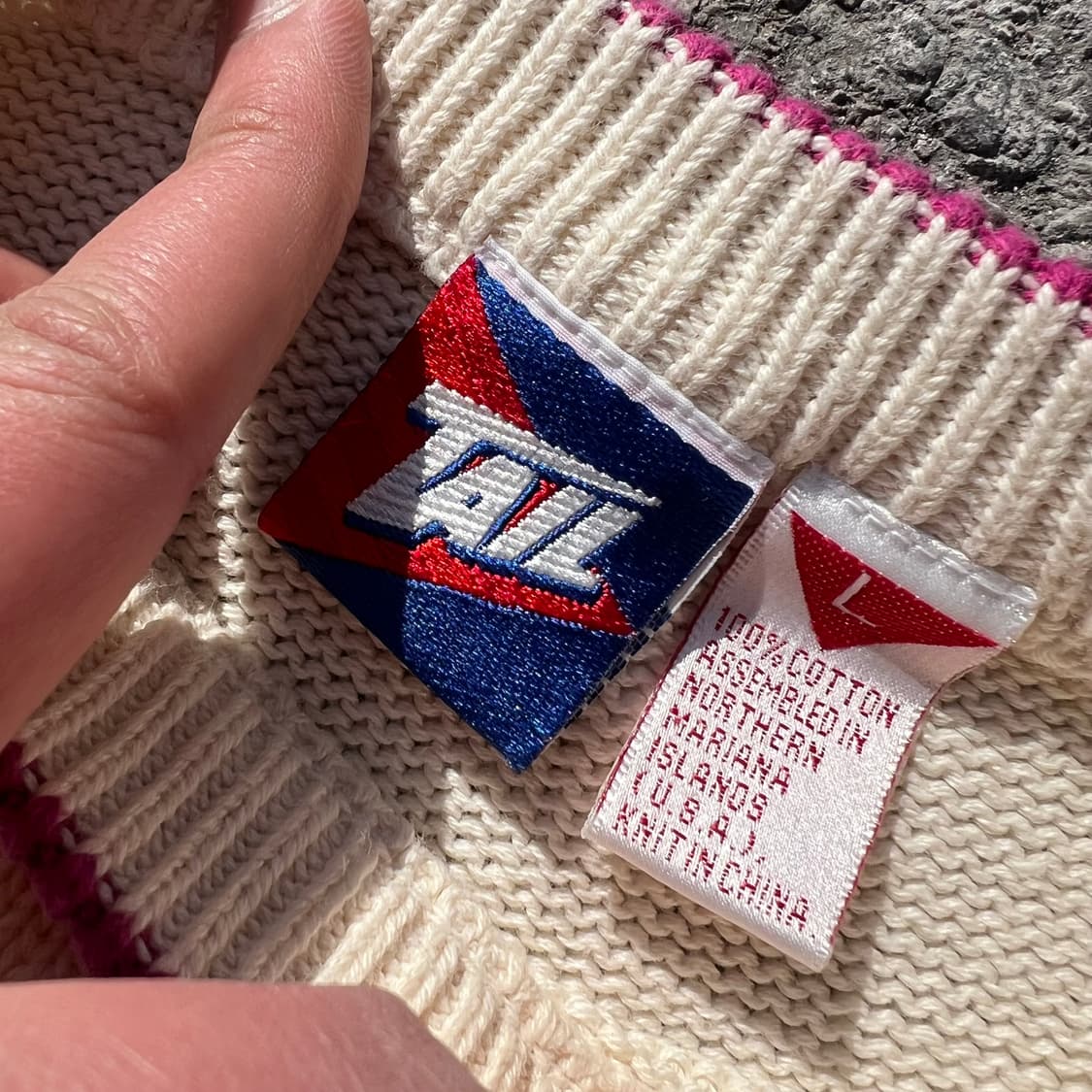 90‘s Tail 그래픽 코튼 니트 상품이미지6