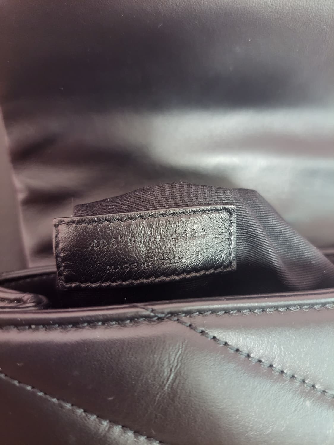 정품)급처상태좋음!생로랑 YSL마틀라쎄은장 루루 토이백 블랙 가방크로스백 상품이미지2