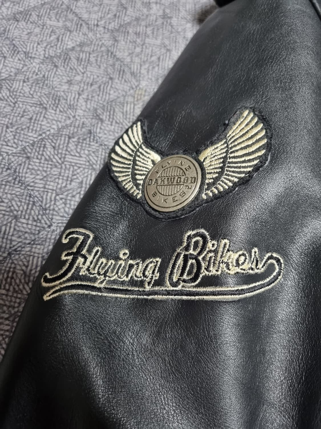 Oakwood 소가죽 라이더자켓 상품이미지3