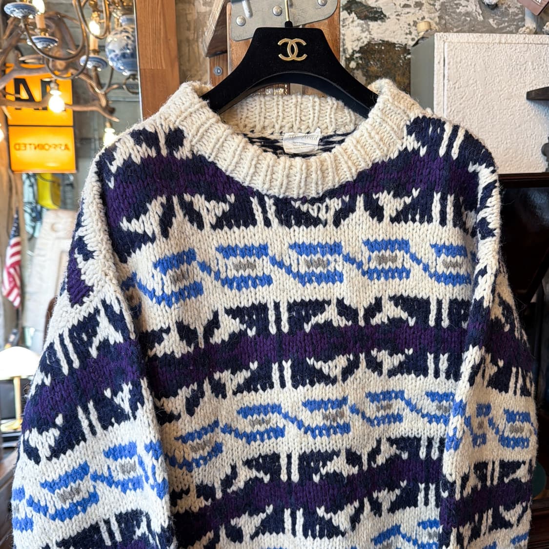 Silk Road 핸드메이드 빈티지 스웨터 상품이미지2