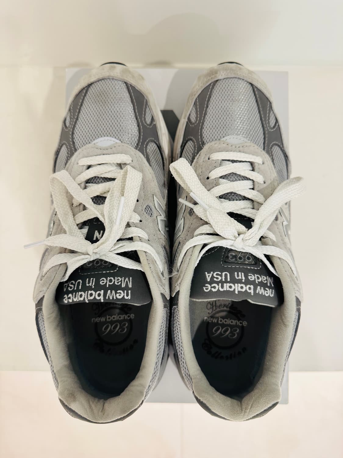 [285] 뉴발란스 993 MIU 그레이 (D 스탠다드) 상품이미지6