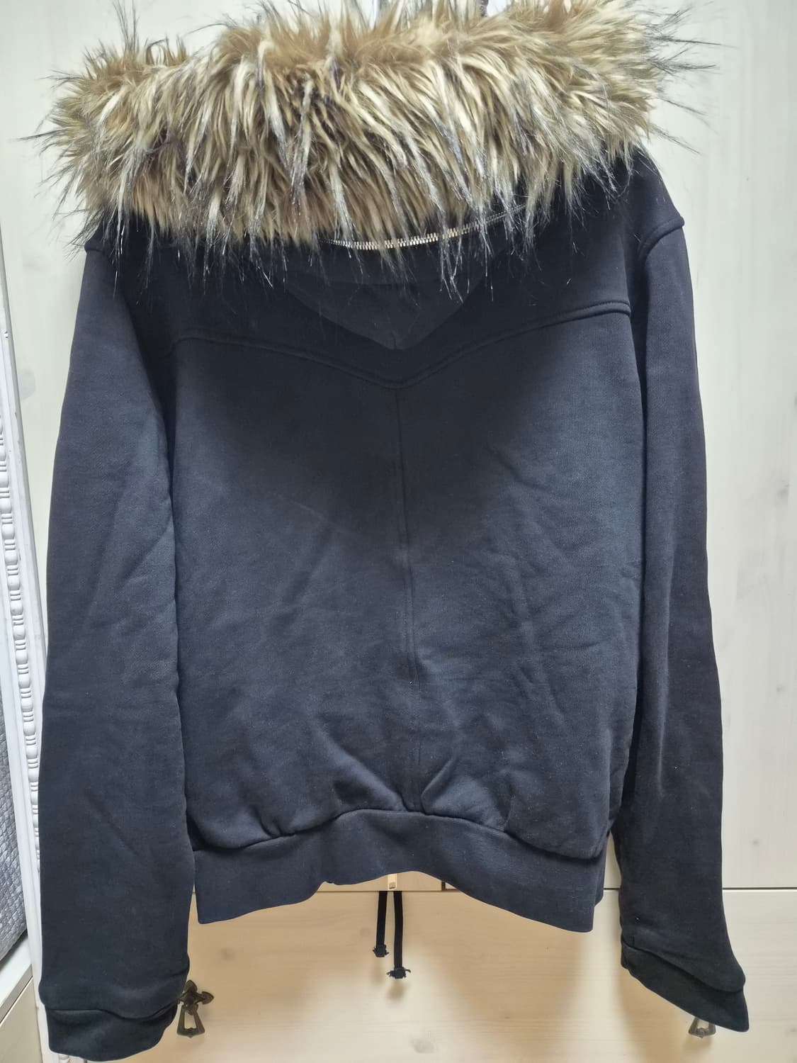 비엑세스 퍼 후드집업 상품이미지3