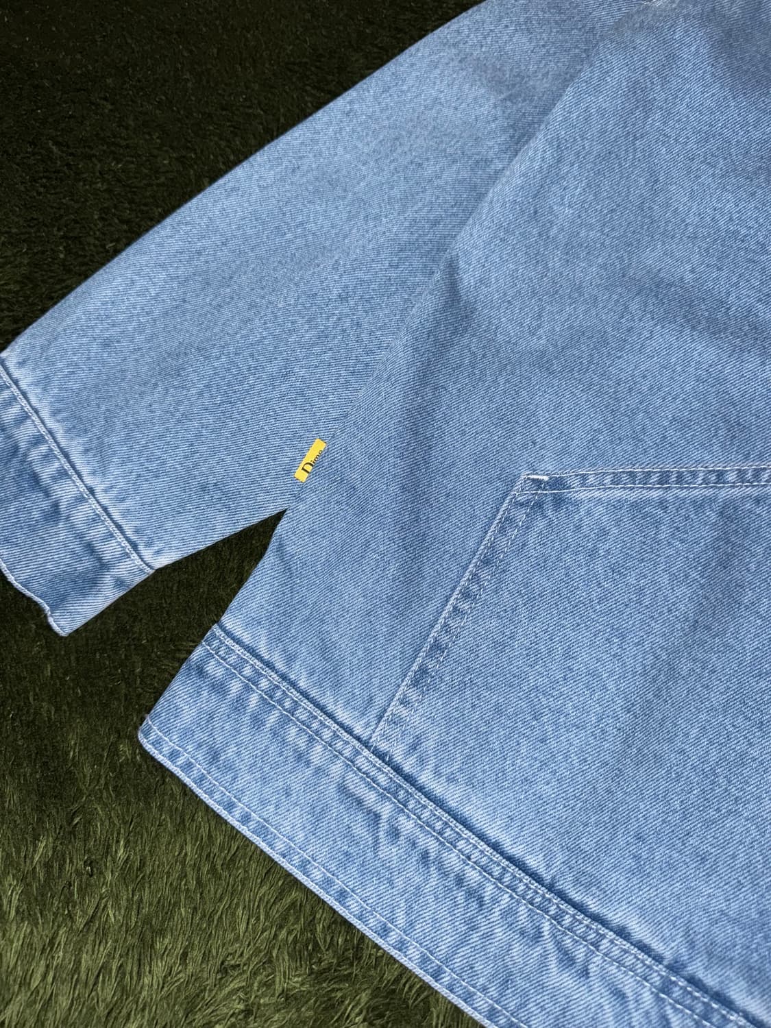[L] DIME 다임 21SS 데님 초어 자켓 인디고 상품이미지5