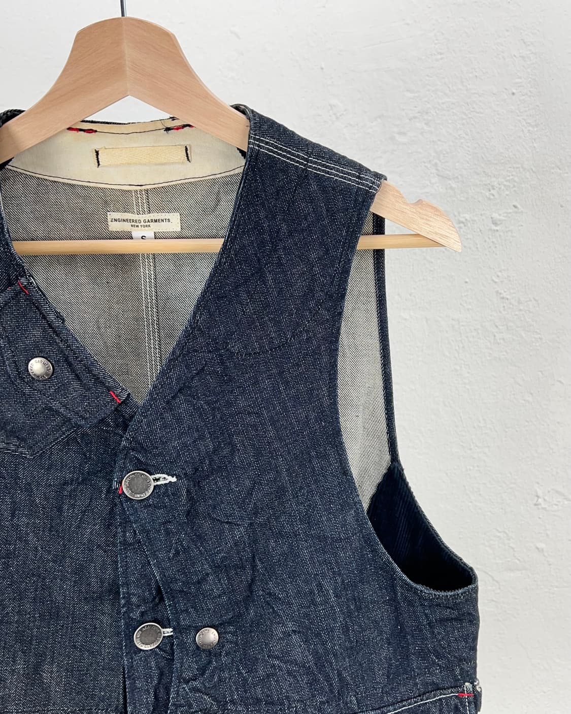 엔지니어드 가먼츠 업랜드 트래블러 유틸리티 포켓 데님 베스트 사이즈 S 상품이미지3